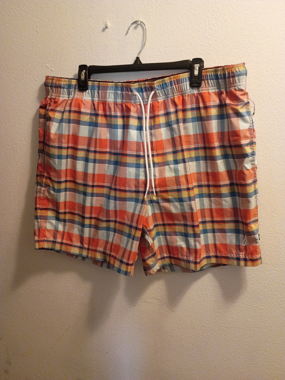 Nautica Swim Trunks - Orange and Blue